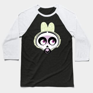 Bunny skull Baseball T-Shirt